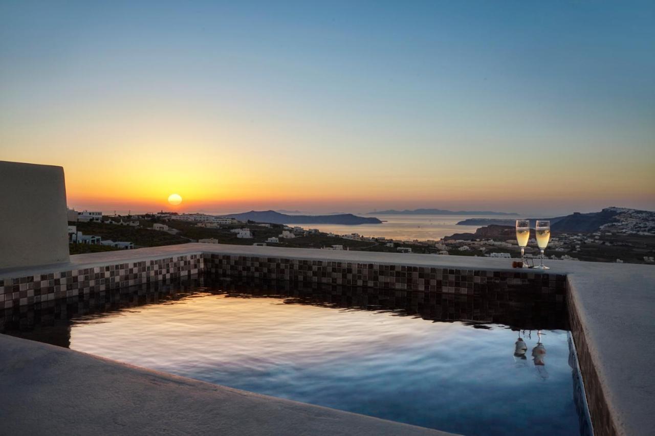 My Santorini Villa, Pyrgos Luxury Eksteriør billede